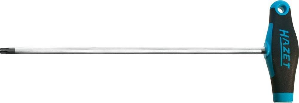 Hazet Chrome-Plated 828Lg-T20 Torx Profile T 20 Screwdriver With Burnished Tips
