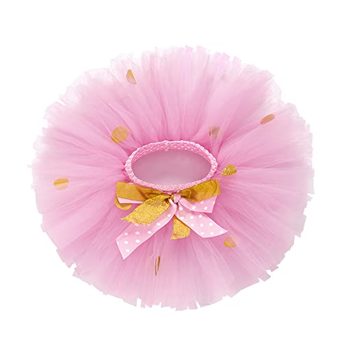 Daddy's New Fishing Buddy Baby Girl 2Nd Birthday Outfit Mini Polka Dot Shiny Skirt Princess Dress With Headband Romper Set (Hot Pink 2Nd，18-24Months) #TOP3