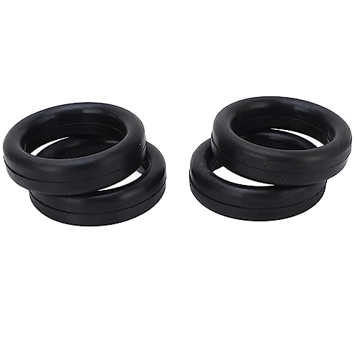 O-Ring-Auto-Auspuff-Aufhänger, 4 Stück 5,1 Cm O-Ring BR554 Auspuff-Aufhänger, Schwarz, Geräuschreduzierung, Langlebiger Auspuff-Aufhänger, O-Ring für Fahrzeuge