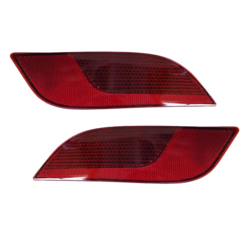 For Jeep Compass Bumper Reflector 2017-2024 Driver and Passenger Side Pair Rear CAPA Certified For CH1184106, CH1185106 | 55112679AA, 55112678AA