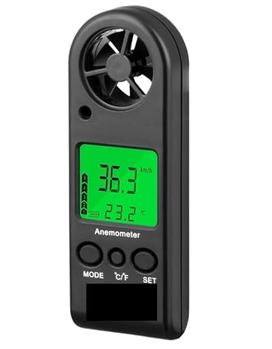 Anémomètre portable LCD pour résoudre les pannes de ventilation et flux CVC