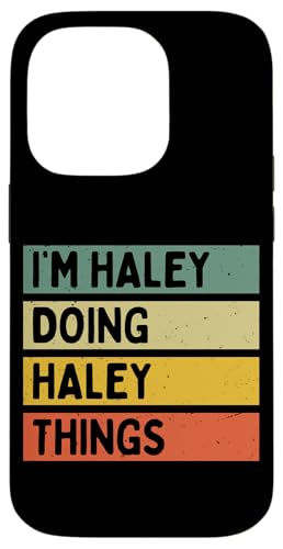 I'm Haley Doing Haley Things �ʔ������� �X�}�z�P�[�X iPhone 14 Pro �p