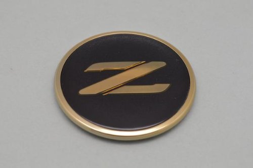 Amazon | 日産フェアレディZ32 フロントゴールド＆黒 丸エンブレム  