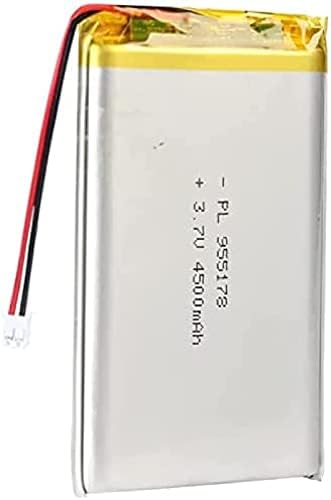 3.7V 4500mAh 955178 Lipo ION con conector JST, 1pcs