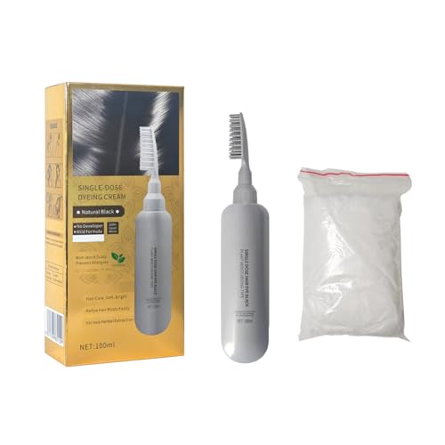 Tinte para el cabello, coloración suave con efecto nutritivo, para cabello suave y brillante, fórmula suave para todo tipo de cabello, fácil aplicación con resultado duradero