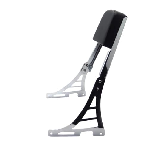 Dossier passager moto custom avec coussin noir pour Sportster 883 et 1200 modèles 2004 et après