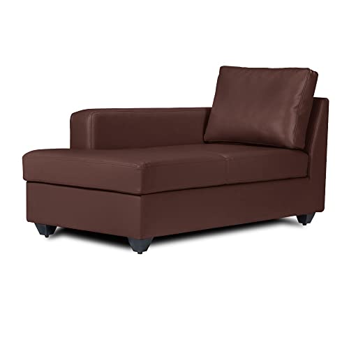 Image of Wakefit Sofa Set | 3 Year Warranty | Sofa 3 Seater, 3 Seater Sofa for Living Room, Wooden Sofa Set, 3 Seater + Left Aligned, Sofa for Living Room - Napper(Romance : Dark Fantasy)