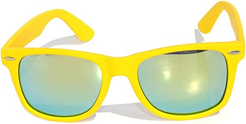 OWL Retro Vintage Sunglasses for Women Men, UV Protected Mirror Bulk Sunglasses, Matte Frame Rectangle Shades2