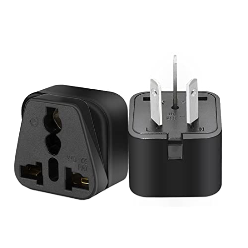 Strhowill 2Pack) Aus Plug To Uk/Us/Eu Socket Power Converter,Australia 3 Prong Travel Plug Adapter,3 Pin Male Plug Of Ustralia thumb #2