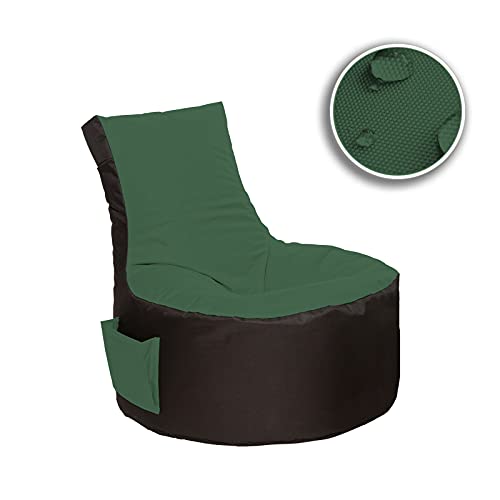 HomeIdeal - 2Farbiger Gamer Sitzsack Lounge für Erwachsene & Kinder - Gaming oder Entspannen - Indoor & Outdoor da er… – Bild 4