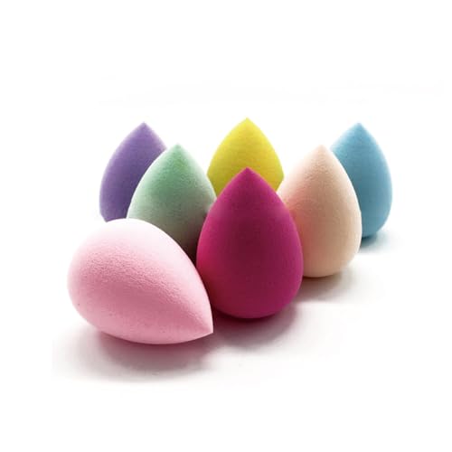 Mini Beauty Blenders - Pack de 10 Esponjas de Maquillaje Hipoalergénicas | Libre de Látex, Reutilizables y Lavables | Aplicación Precisa de Maquillaje Líquido, en Crema o Polvo | Perfecto para Viajar