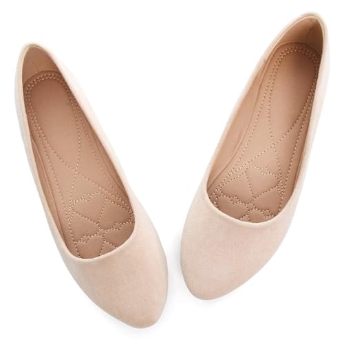 Image of SAILING LU Casual Shoes for Women Dressy Ballet Flats | Comfort Fit, Work Shoes,Casual for Women, Slip-Ons Loafers