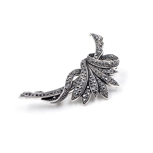 Broches de fleurs en strass : cadeau vintage idéal pour femmes et accessoires de mariage