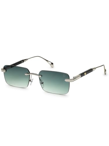 Image of HASHTAG EYEWEAR Men's Stylish Fashion Sunglasses | UV400 Protection | Branded Metal Frame | Trendy Eyewear for Men | Summer, Outdoor, Driving, and Beach Use |Lightweight and Comfortable
