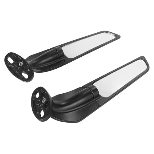 Espejos retrovisores para moto YZF R1 R6 GSXR modificados con aleta antiviento