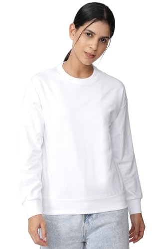 Image of Van Heusen Cotton Women Round Neck Sweatshirt