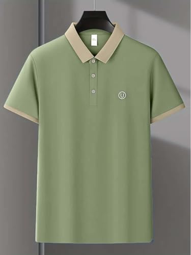 Image of Lymio Polo T Shirt for Men || T Shirt for Man || Collar T Shirt Style Men (Packs Also Available) (Polo-44-47)