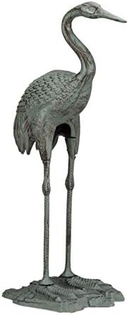 Großer Blauer Pfau Aus Eisen – Garten-Deko & Innen-Deko – Wetterfest & Handbemalt – Ca. 70 Cm Lang