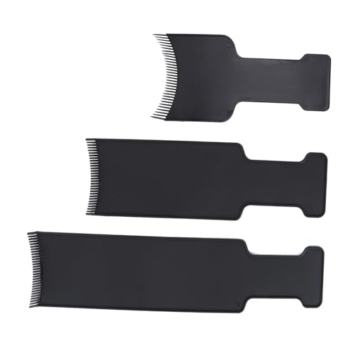 PENIKOKO Peigne Coloration Cheveux 3 Pièces Et Pinceau, Outil De Coiffure Pratique Pour Application Saine, Usage Salon Et Maison