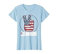 Official John Lennon T-Shirt Part of the Official John Lennon Collection by John Lennon Lightweight, Classic fit, Double-needle sleeve and bottom hem