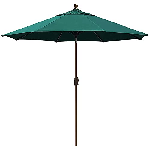 Eliteshade Usa 10-Year-Non-Fading Sunumbrella 9Ft Market Umbrella Patio Umbrella Outdoor Table Umbrella With Ventilation,Forest Green #TOP1