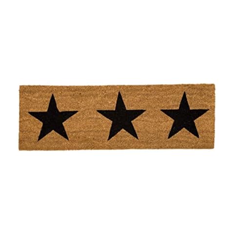 Lola Home Felpudo de Fibra de Coco Natural con Estrellas Cover