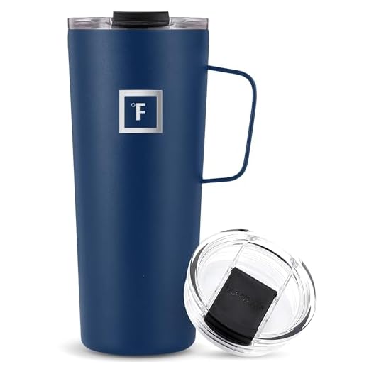 Taza de café de 24 onzas azul crepúsculo