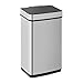 Fromm & Starck Poubelle Automatique Compacte Rectangulaire À Capteur De Mouvement Sans Contact Cuisine Salle De Bain Chambre STAR_BIN_38 (60 l, LED, Portée 30 cm, À Piles, Inox / ABS)