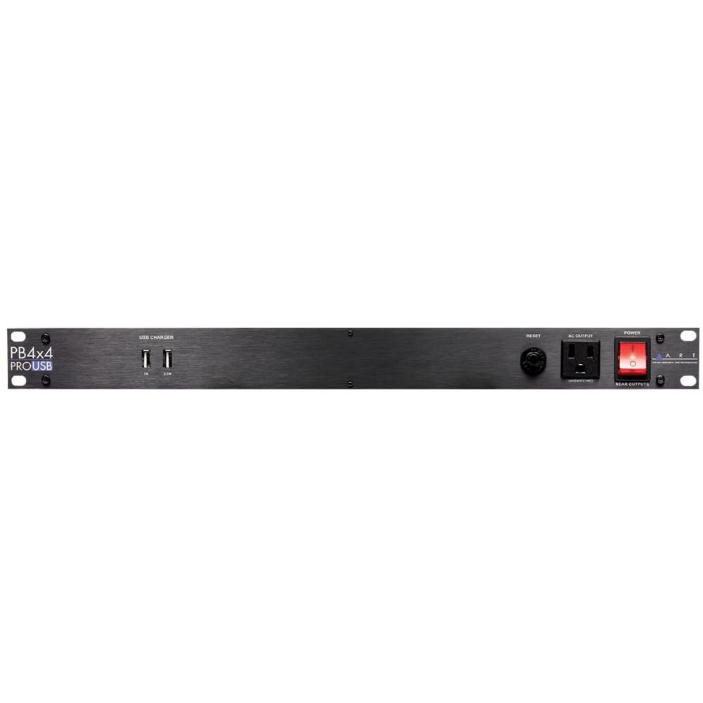 ARTPB 4x4 PRO USB Rackmount 9 Outlet Power Conditioner and Surge Protector