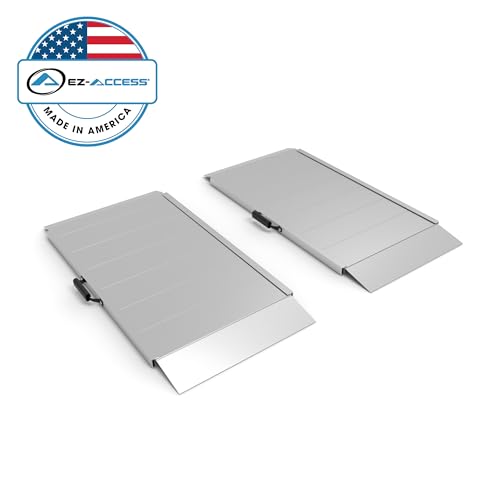 Rampa portátil EZ-ACCESS aluminio 18" x 4' resistente miniatura 4