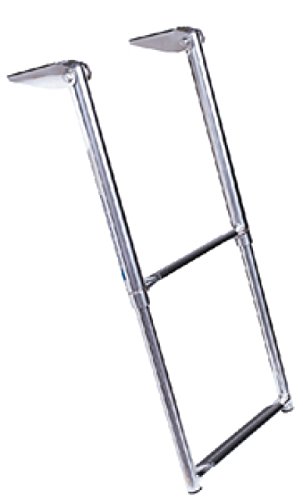 TELESCOPING LADDER 4 STEP Stainless Steel