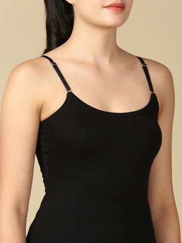 Image of Lux Cozi Premium Cotton Regular Fit Camisole for Women - Pack of 4