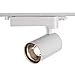 Produktbild LED Schienen-Strahler NEWTRACK (weiß) GU10/230V,schwenkbarer 3-Phasen-Strahler,Schienensystem,Stromschienenstrahler,Deckenstrahler mit eingebaute LED-Lampen 35W,Der Winkel der Lichtverteilung 25°