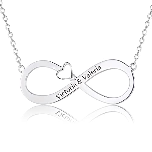 Collana Infinito Personalizzato Coppia Infinita