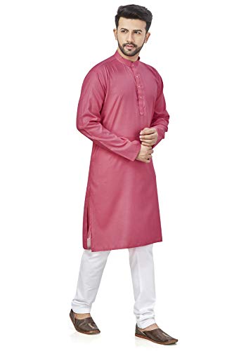 Image of BE ACTIVE Linen Blend Solid Pattern Trendy Comfortable Stylish Full Sleeve Kurta Men's Ethnic Wear