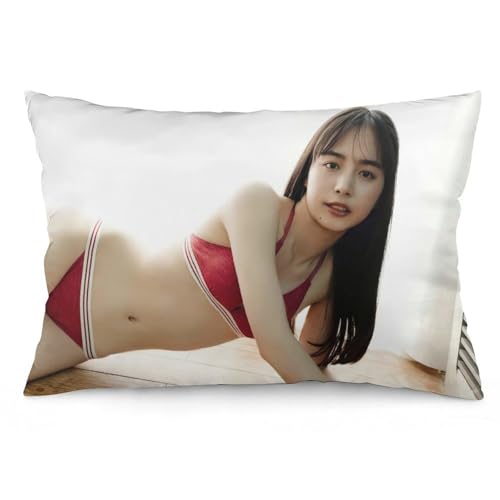 井桁弘恵 10 枕カバー ロング枕カバー 両面印刷 柔らかく生地 横寝用抱き枕 向き寝 室内装飾 12 "x20 "