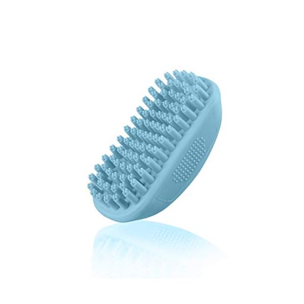 Pet Bath Massaging Dog Brush Great Grooming Comb for Massaging and Shampooing Dogs, Cats, Small Animals with Short or…