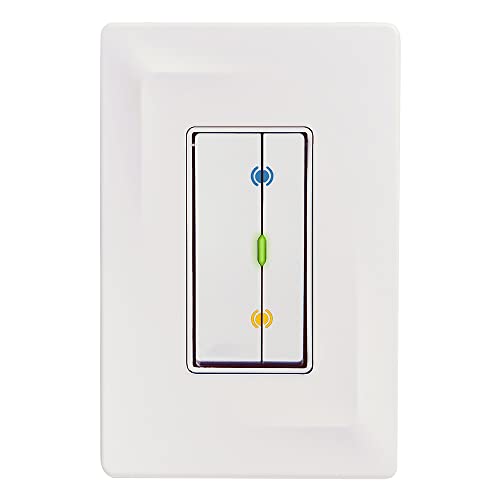 Cree Connected Max Smart In-Wall Dimmer & Tunable Controller For Connected Max Smart Bulbs, Smart Dimmer Switch, Compatible W/Any Connected Max Smart Bulb, Bluetooth + Wifi, 2.4 Ghz, White, 1 Switch #TOP19