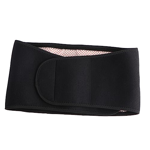 Faja lumbar soporte y calefacción para espalda negro miniatura 1
