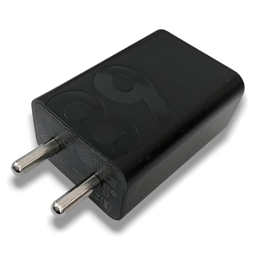 Image of 68W Turbo Charger with 1M Type C Cable for Motorola G85 /G45 /G35 /G64 /Edge 50 Neo /50 Ultra /50 Fusion /50 Pro /40 Neo /Moto e13 /e40 /Razr 50 Ultra /Think Phone 25 & Other USB C 68Watt Adaptor, Black