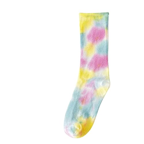 ZONTO Calcetines de Algodón de color sólido unisex con 4 parejas para diario