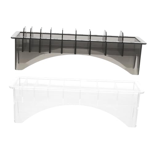 Baluue Haircutter Caliper Stand Clipper Comb Holder Barber Supplies Organizer Clipper Guards Holder Desk Storage