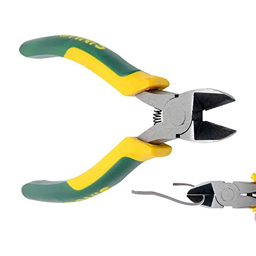 Side Cutting Pliers Metal Diagonal Cutter Cable Electrical Wire Cutters Multifunctional Force-Saving Plier 6 inch - Image 3