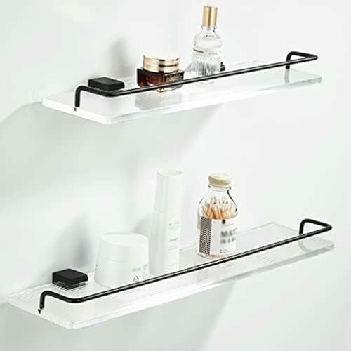Étagère de douche murale acrylique pour stopper le désordre - 4