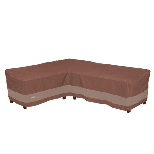 Duck Covers Ultimate Waterproof 83 Inch Patio Left-Facing Sectional Lounge Set Cover, Patio Furniture Covers
