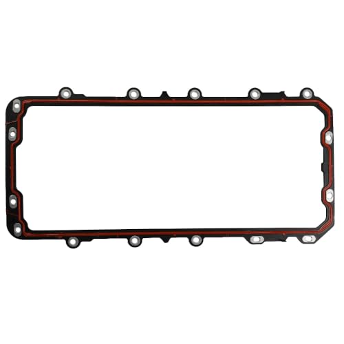 Image of 4.6L 5.4L V8 Oil Pan Gasket Fit for Ford F-150 E-350 1991-2015 OS30725R | Fit For F-150 Expedition Crown Victoria E-350 Explorer Navigator 4.6L 5.4L Oil Pan Gasket 1991-2015 OE OS30725R 3L3Z6710AA