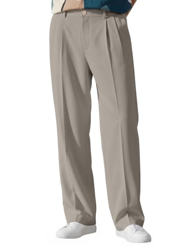 Image of FTX Men's Korean Style Casual Trouser | Premium Lycra Stretch Fabric | Smart Regular Fit | 2 Side Pockets | Comfortable Stretchable Everyday Wear Pants