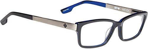 Spy Optic Unisex Heidi RX Frame, Black/Blue Horn, 54-16-140