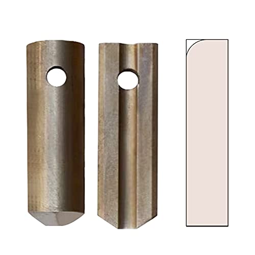 BAOSHISHAN 角丸 コーナーカッター 卓上 角丸切機 業務用名刺/カードの角切 pvc 紙 半径4mm/半径6mm/半径10mm 事務用品 黒い (R3の替刃)