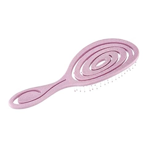 Detangler Brush Detangling Hairbrush Biodegradable Detangle Brush for Wet, Fine, Curly, Thick Hair | Glov BioBased Brush Cover